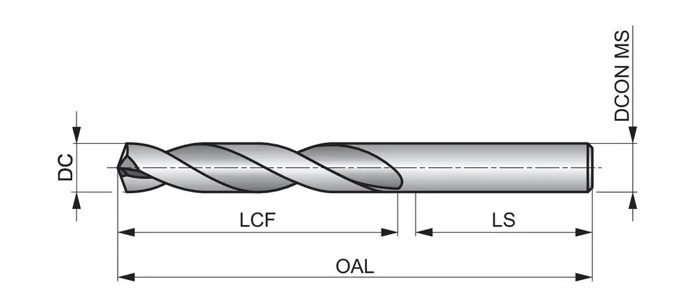 Сверло твердосплавное R45417/64 DormerPramet Сверло твердосплавное R45417/64 DormerPramet — фото