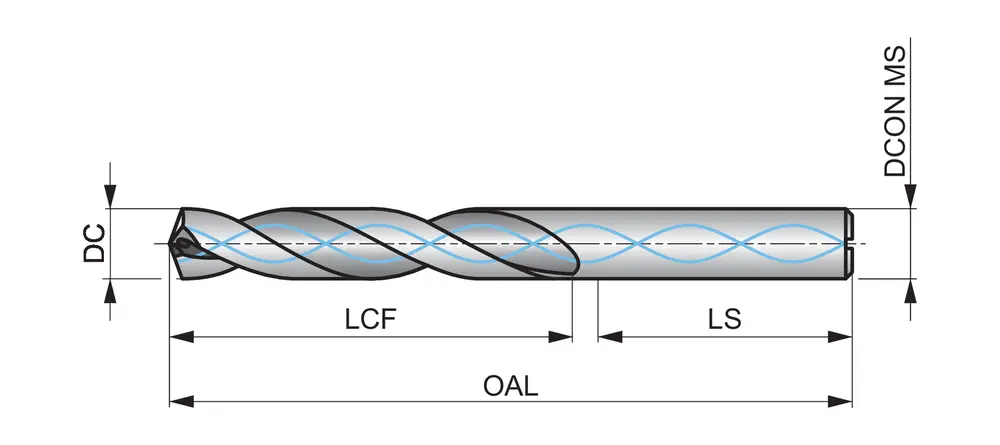 Сверло твердосплавное R453N27 DormerPramet Сверло твердосплавное R453N27 DormerPramet — фото