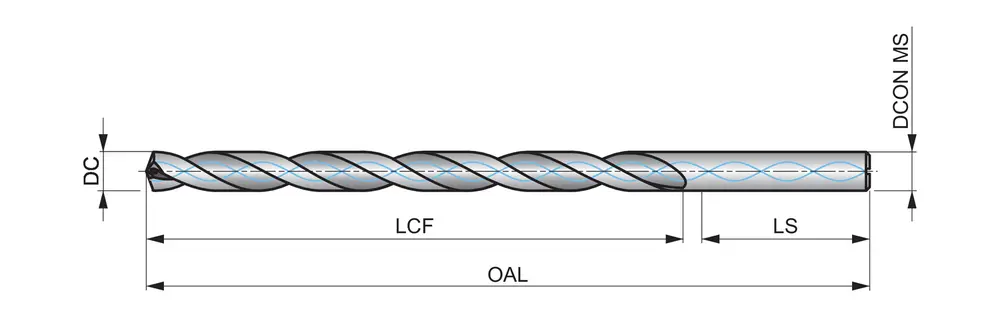 Сверло твердосплавное R4593.6 DormerPramet Сверло твердосплавное R4593.6 DormerPramet — фото