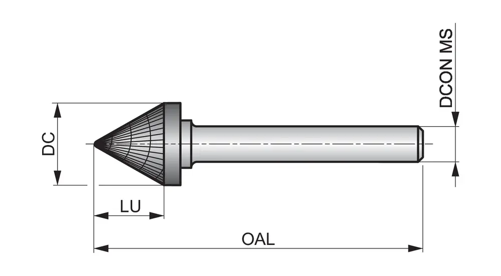 Борфреза P8173.0X3.0 DormerPramet Борфреза P8173.0X3.0 DormerPramet — фото