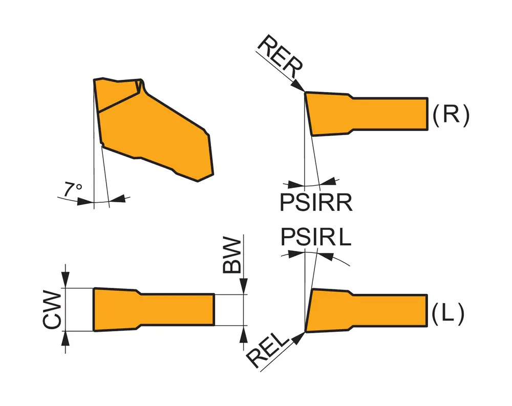 Пластина LFMX 4.1-.20TNM2:T8330 DormerPramet Пластина LFMX 4.1-.20TNM2:T8330 DormerPramet — фото
