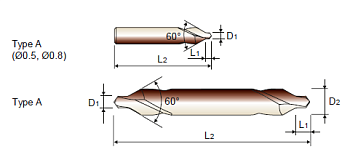 сверло центровочное_IZ1303I
