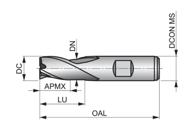 Фреза концевая HSS-E PM C30630.0 DormerPramet — фото