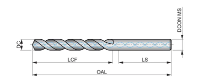 Сверло HSS-E A55311.0 DormerPramet — фото