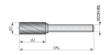 Борфреза P8339.6X6.0 DormerPramet — фото