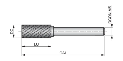 Борфреза P803C12.7X6.0 DormerPramet — фото
