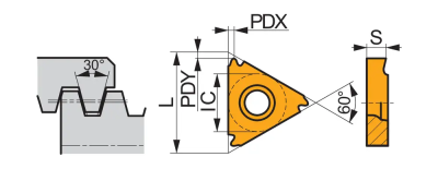 Пластина TN 16NR150TR:T8030 DormerPramet — фото