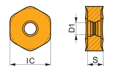 Пластина HNGX 0906ANSN-M:M8310 DormerPramet — фото