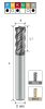 Фреза монолитная концевая EHSSH441500S PRTools — фото