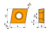 Пластина CCMW 09T308:T8415 DormerPramet — фото