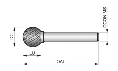 Борфреза P8079.6X6.0 DormerPramet — фото