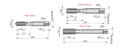 Набор метчиков E559M3NO6 DormerPramet — фото