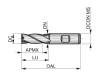Фреза концевая HSS-E PM C2477.5 DormerPramet — фото