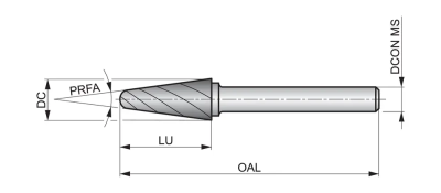 Борфреза P8426.0X6.0 DormerPramet — фото