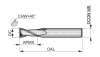 Фреза твердосплавная концевая S812HA7.0 DormerPramet — фото